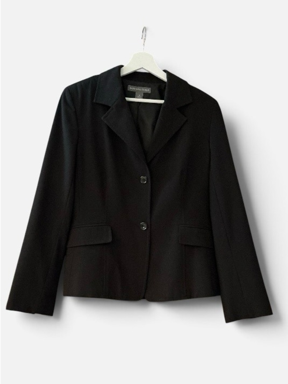 Josephine Chaus Black Classic Sleek Two-Button Women's Blazer
